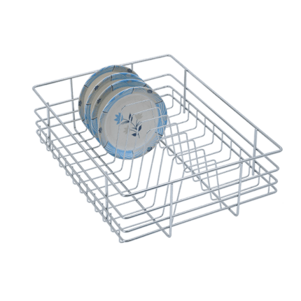 PLATE BASKET (6″ HEIGHT X 12″ WIDTH X 20″ DEPTH) STAINLESS STEEL