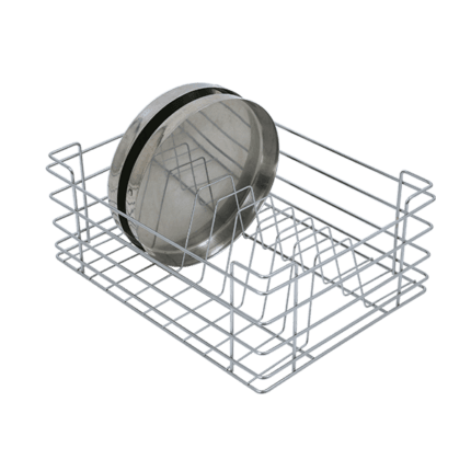 Thali Basket (8″ Height X 12″ Width X 20″ Depth) Stainless Steel