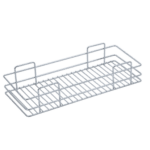 SINGLE BASKET PULL-OUT (4″ HEIGHT X 12″ WIDTH X 20″ DEPTH) STAINLESS STEEL