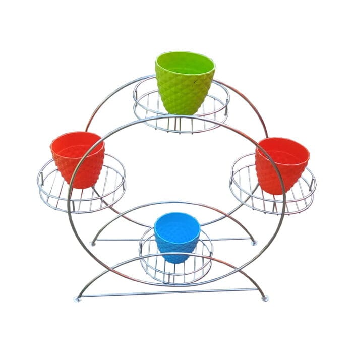 Homecare Stainless Steel Full Round Pot Stand - Image 1