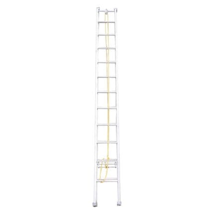 Aluminium Ladder Wall Supporting Extendable Ladder folding ladder 20 ft