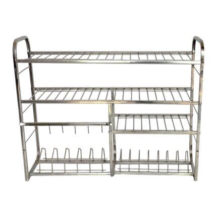 Homecare Stainless Steel Kitchen Utensils Rack home care kitchen basket