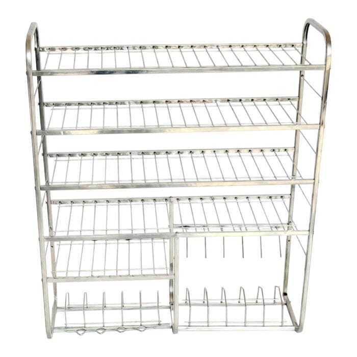 Homecare Stainless Steel Kitchen Utensils Rack
