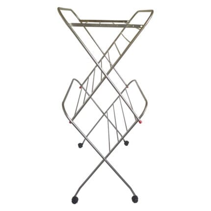 Homecare Stainless Steel Cloth Drying Stand with wheel
