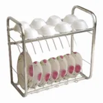 Homecare Stainless Steel Kitchen Utensils Rack (18x18)