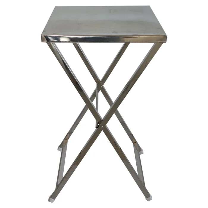 SS Standing Table 21x21 Inch Top without Border - Image 1