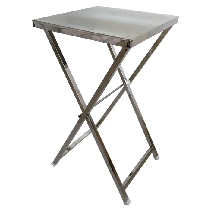 SS Standing Table 21x21 Inch Top without Border - Image 2